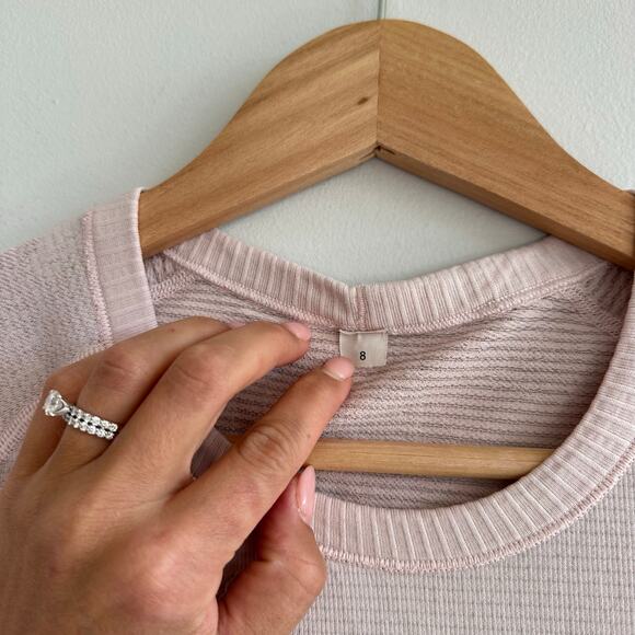 Lululemon Swiftly Tech Short-Sleeve Shirt 2.0 Flush Pink 8 - Picture 3 of 5